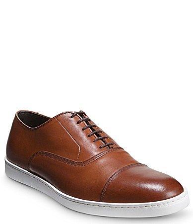 Allen-Edmonds Mens Park Leather Cap Toe Dress Sneakers Product Image