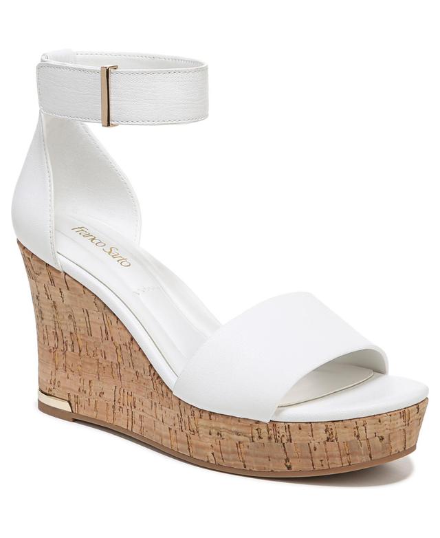 Franco Sarto Womens Clemens Cork Wedge Sandals Product Image