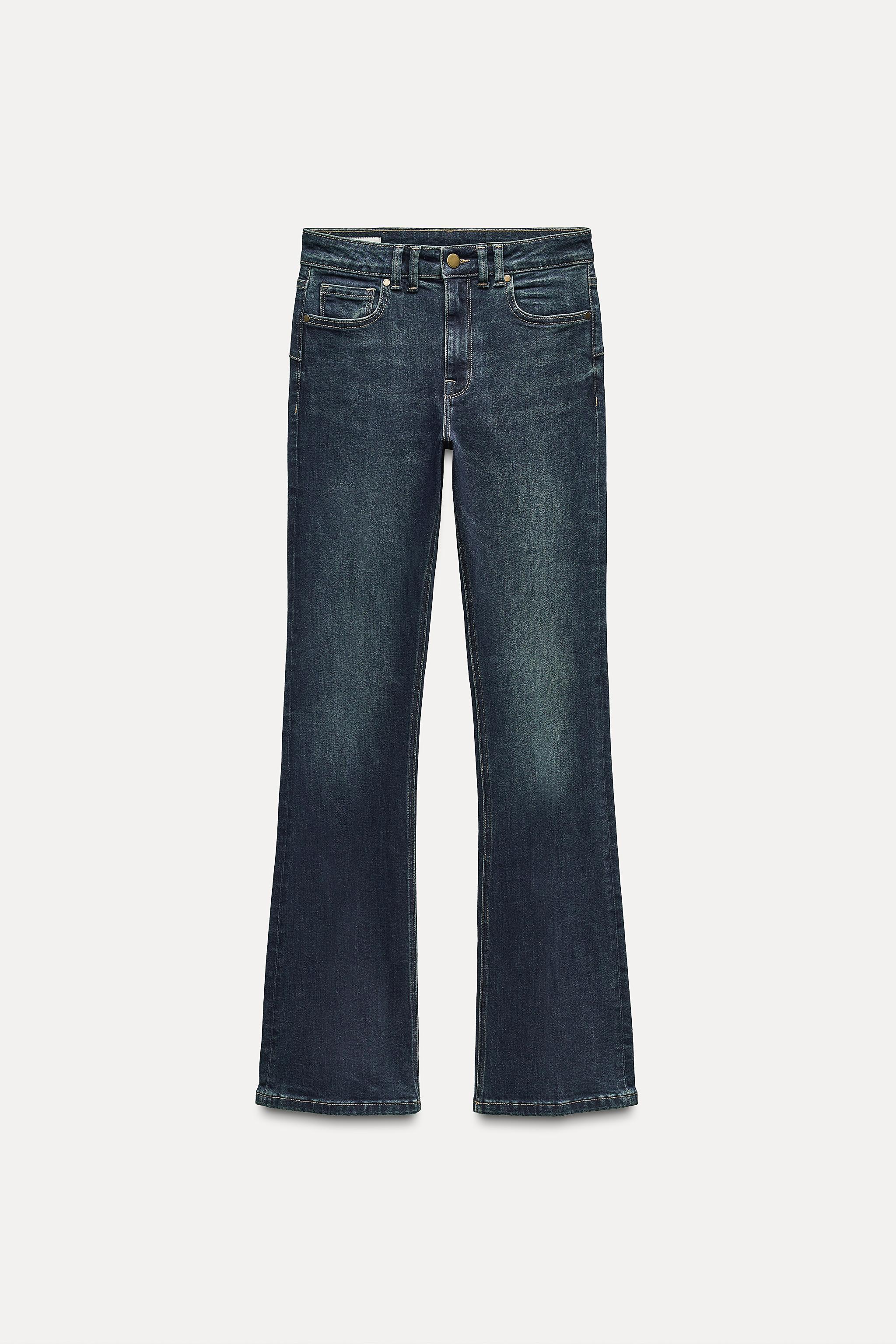 LOW RISE CONTOUR BOOTCUT JEANS ZW COLLECTION Product Image