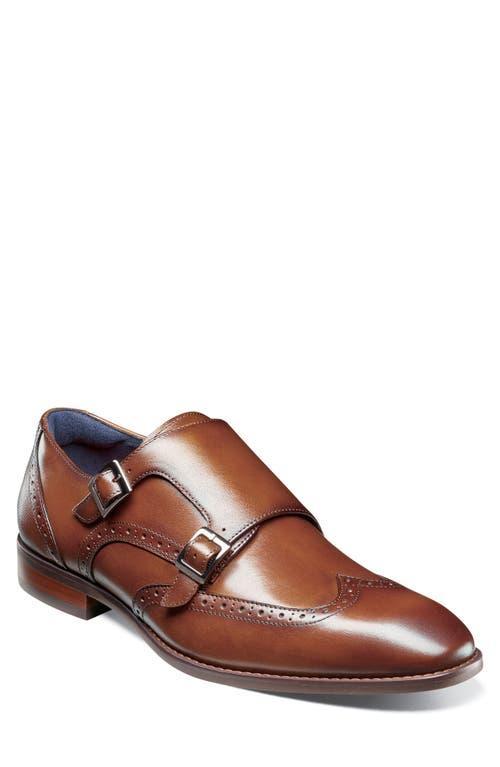 Stacy Adams Karson Wingtip Double Monk Strap Shoe Product Image