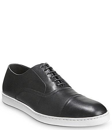 Allen-Edmonds Mens Park Leather Cap Toe Dress Sneakers Product Image