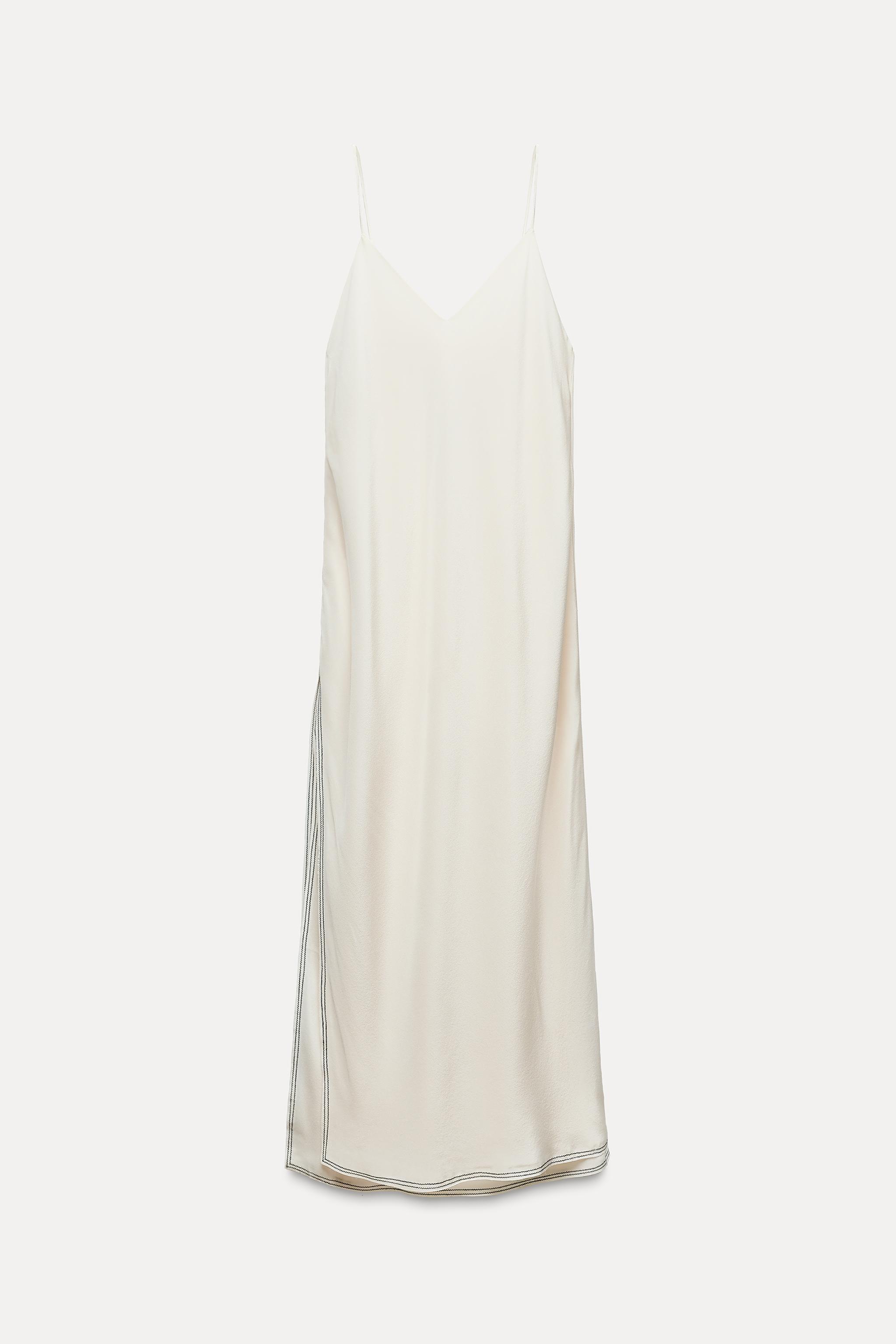 ZW COLLECTION 100% SILK SLIP DRESS Product Image