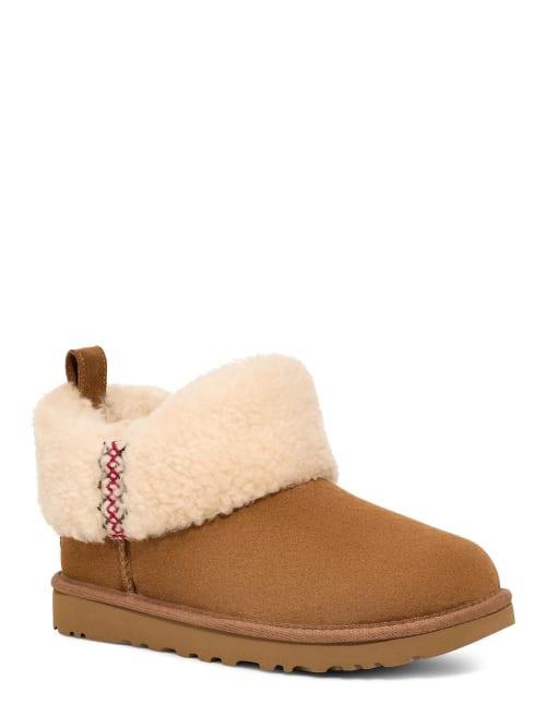 Ugg Classic Ultra Mini Braid Slip-On Booties Product Image