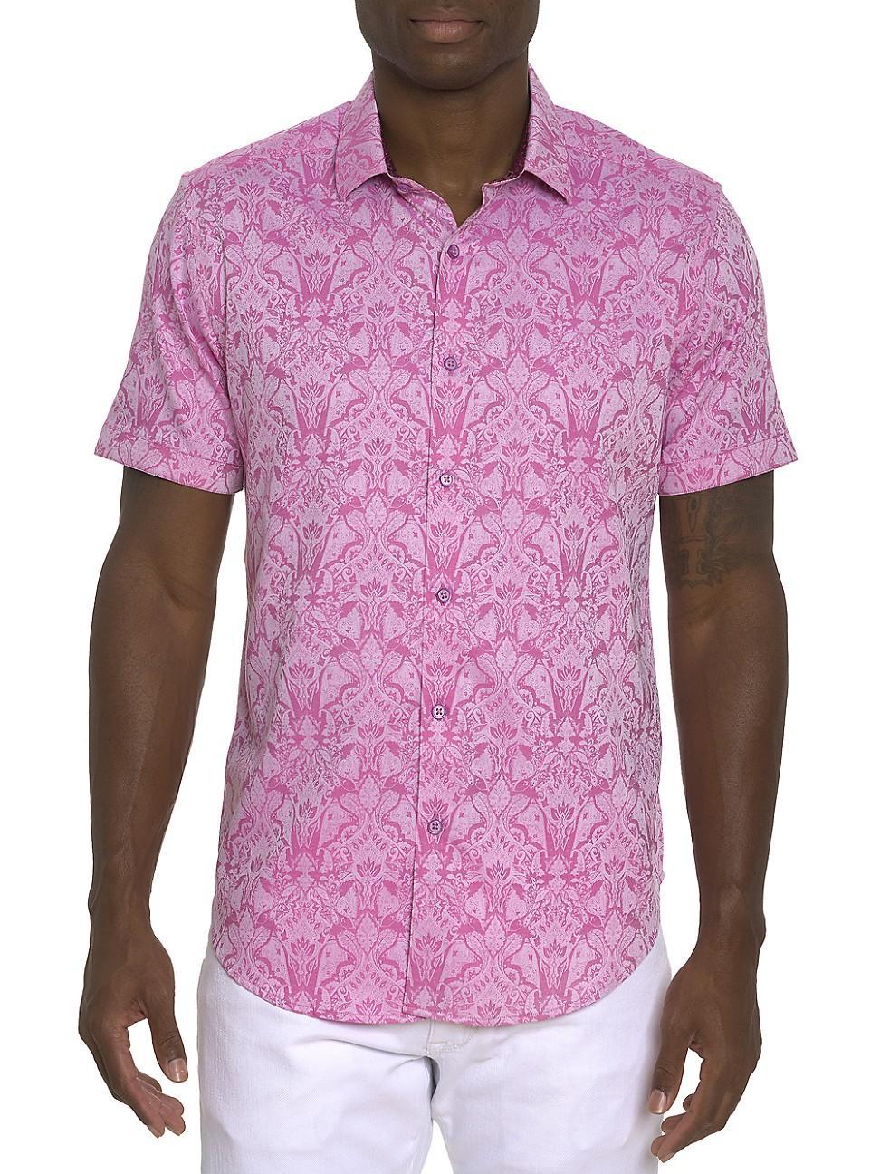 Mens Highland Damask Floral Shirt Product Image