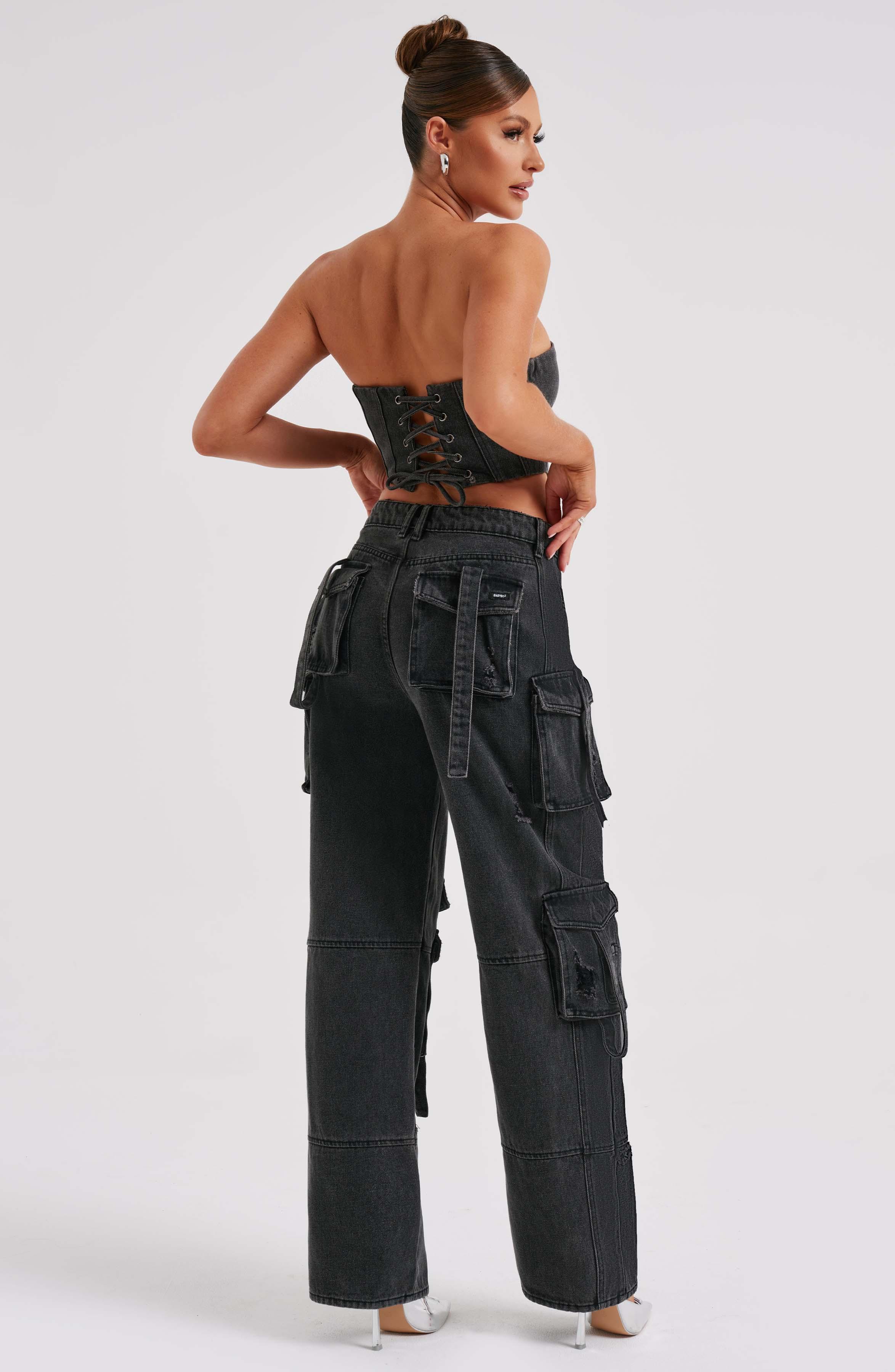 Brooklyn Cargo Pant - Black Product Image