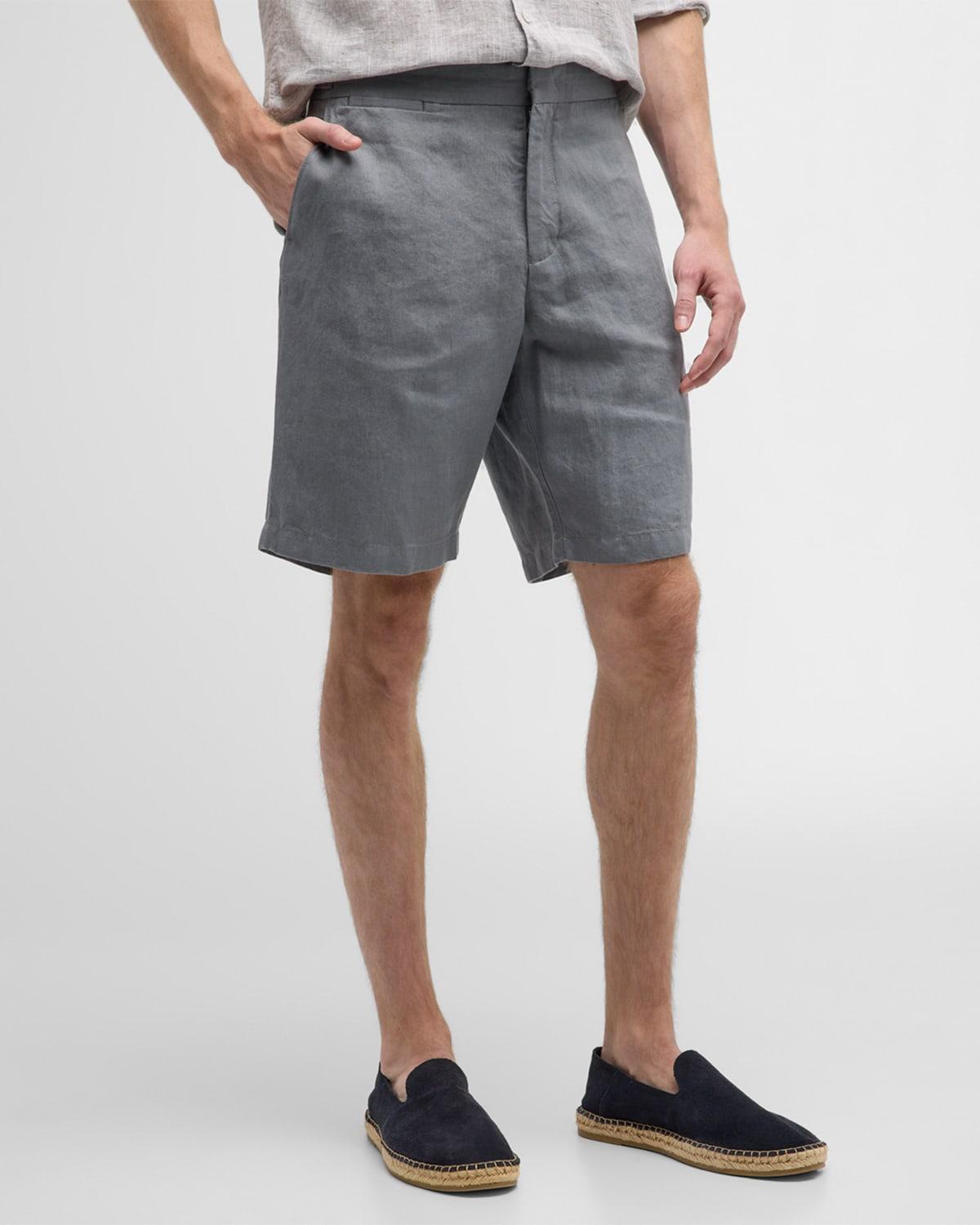 Mens Norwich Linen Shorts product image