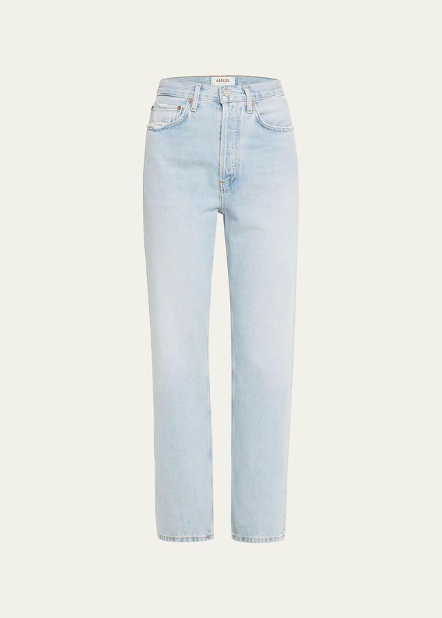 Womens 90sStraight-Leg Pinch-Waist Jeans Product Image