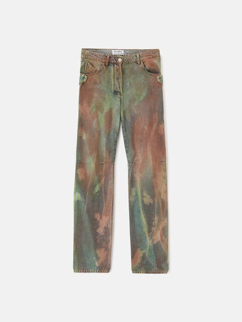 "Deann" camouflage long pants Product Image