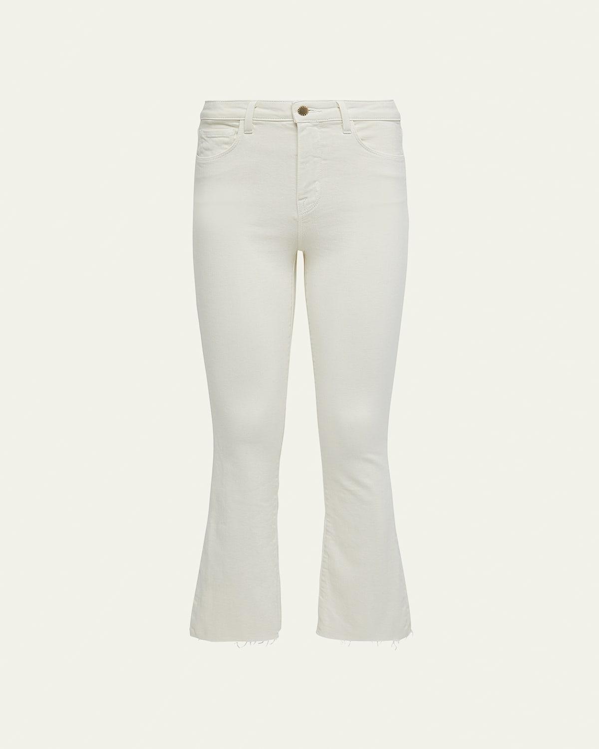 Womens Kendra High-Rise Cropped Jeans Product Image