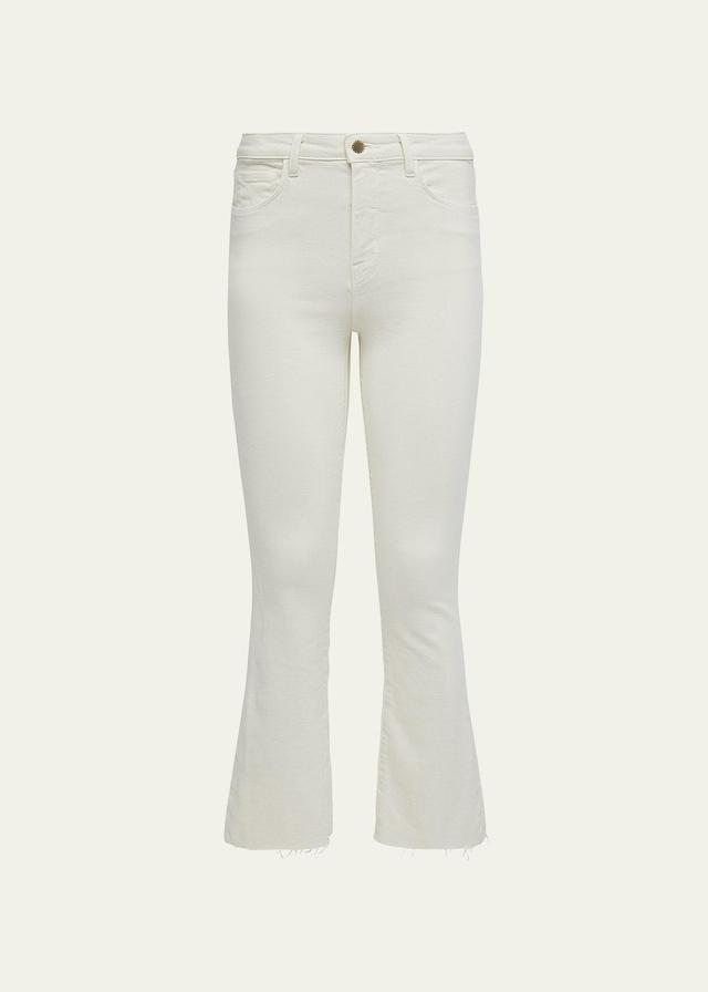 Womens Kendra High-Rise Cropped Jeans Product Image