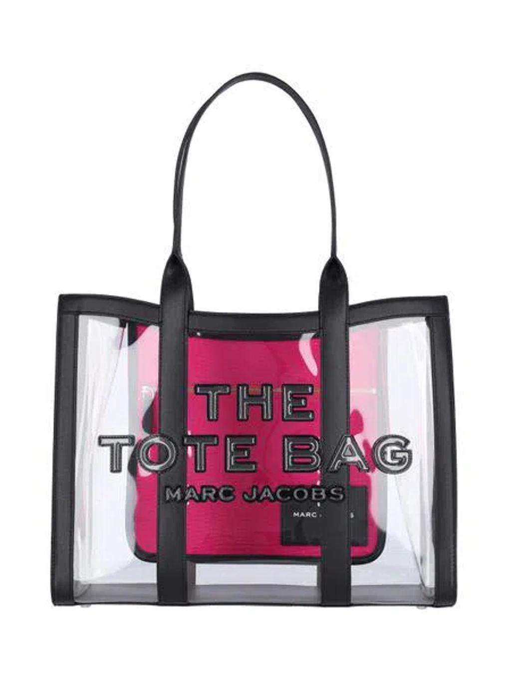 MARC JACOBS The Mesh Large Tote In Black Product Image