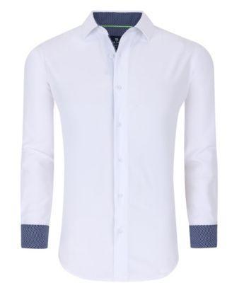 Tom Baine Mens Slim Fit Performance Solid Button Down Shirt Product Image