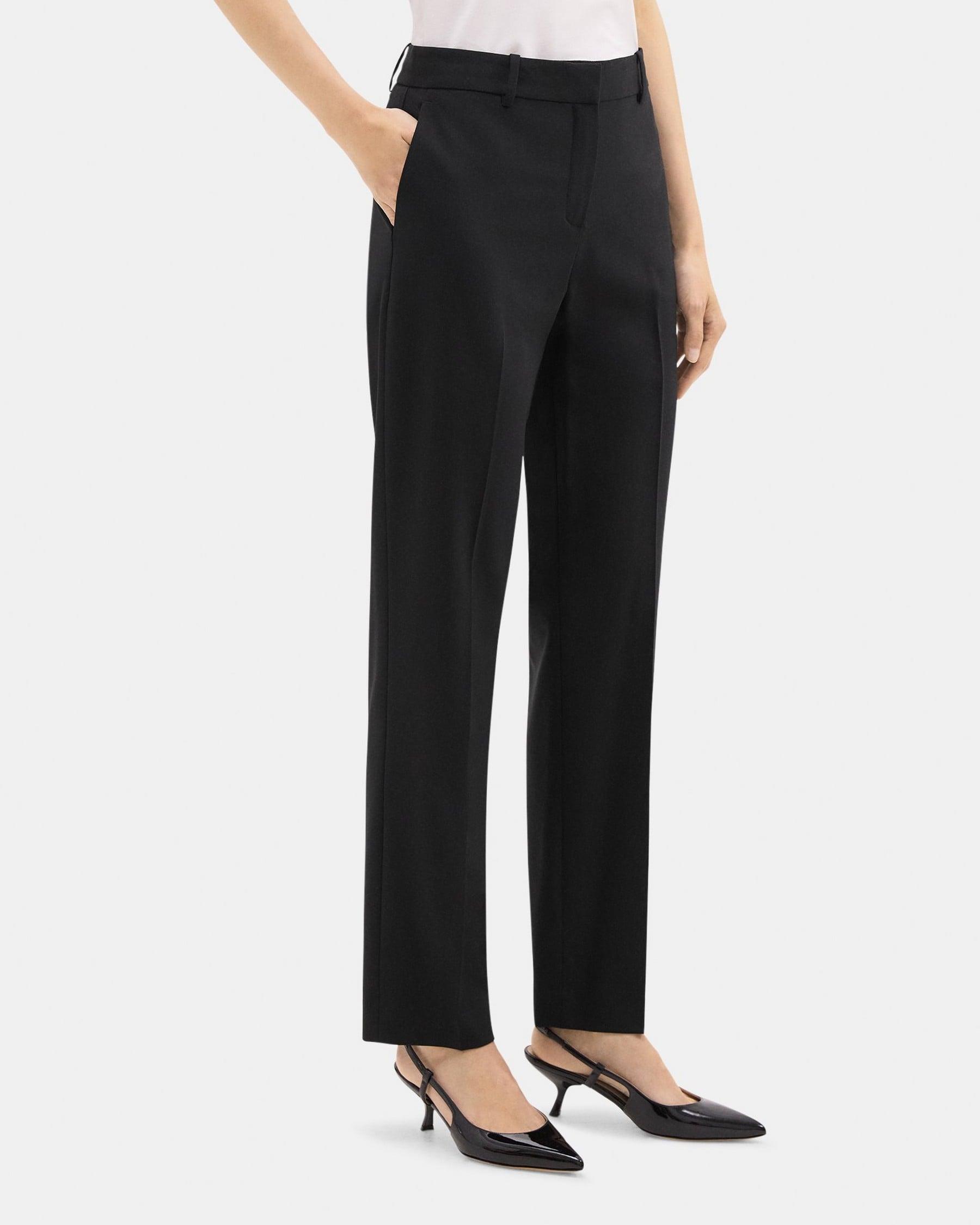 Classic Crop Pant in Sevona Stretch Wool Product Image