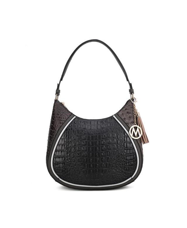 Mkf Collection Naira Crocodile Woman Hobo Shoulder Handbag by Mia K. Product Image