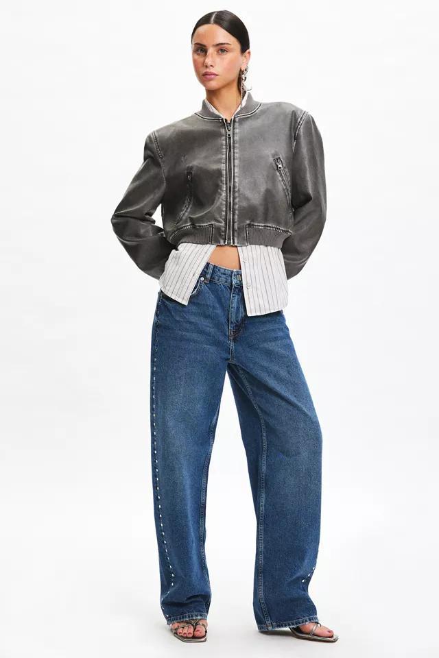 BDG Sutton Studded Straight Leg Jean Product Image