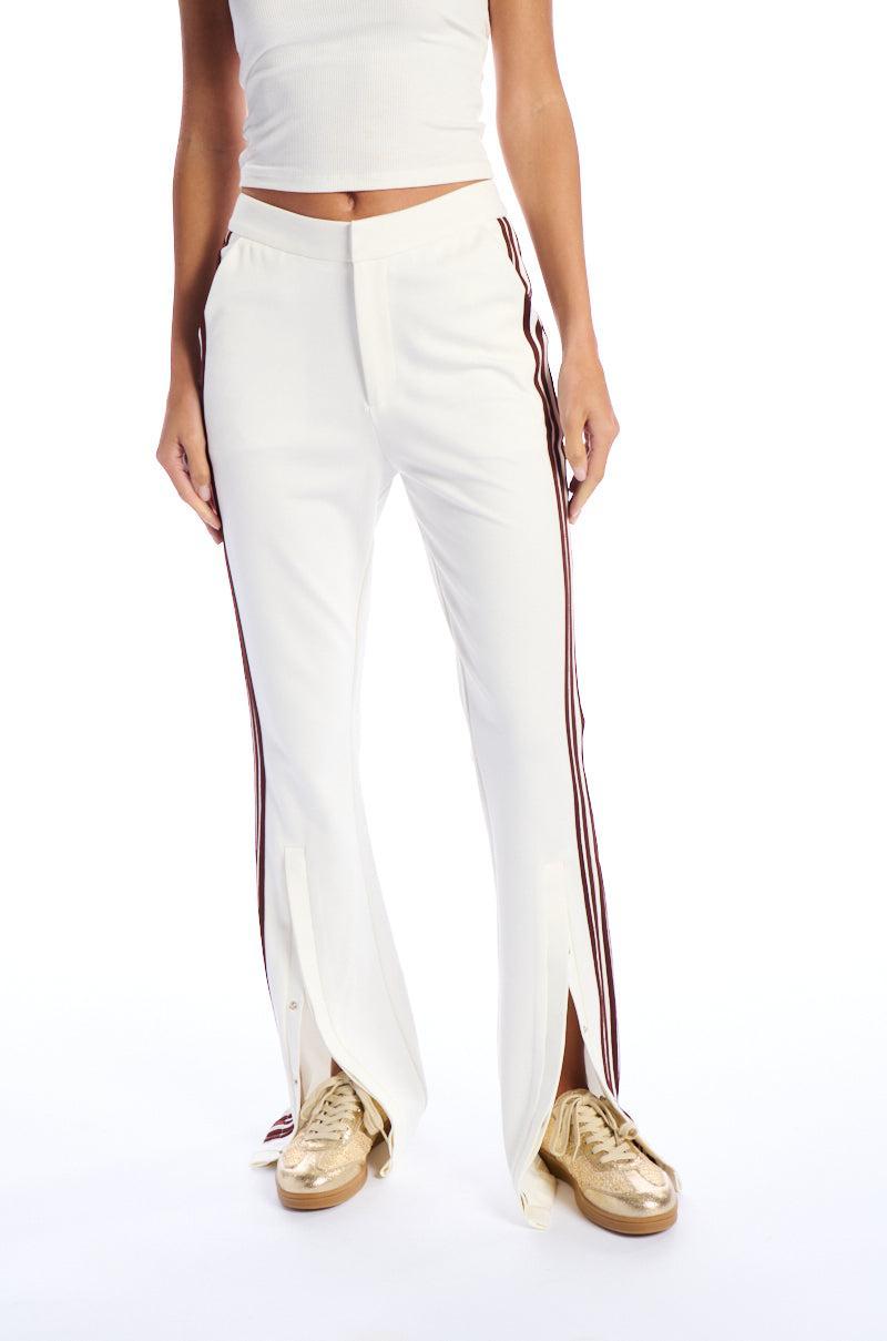 TYPE OF LOVE FLARE TROUSER WITH SIDE STRIPES Product Image