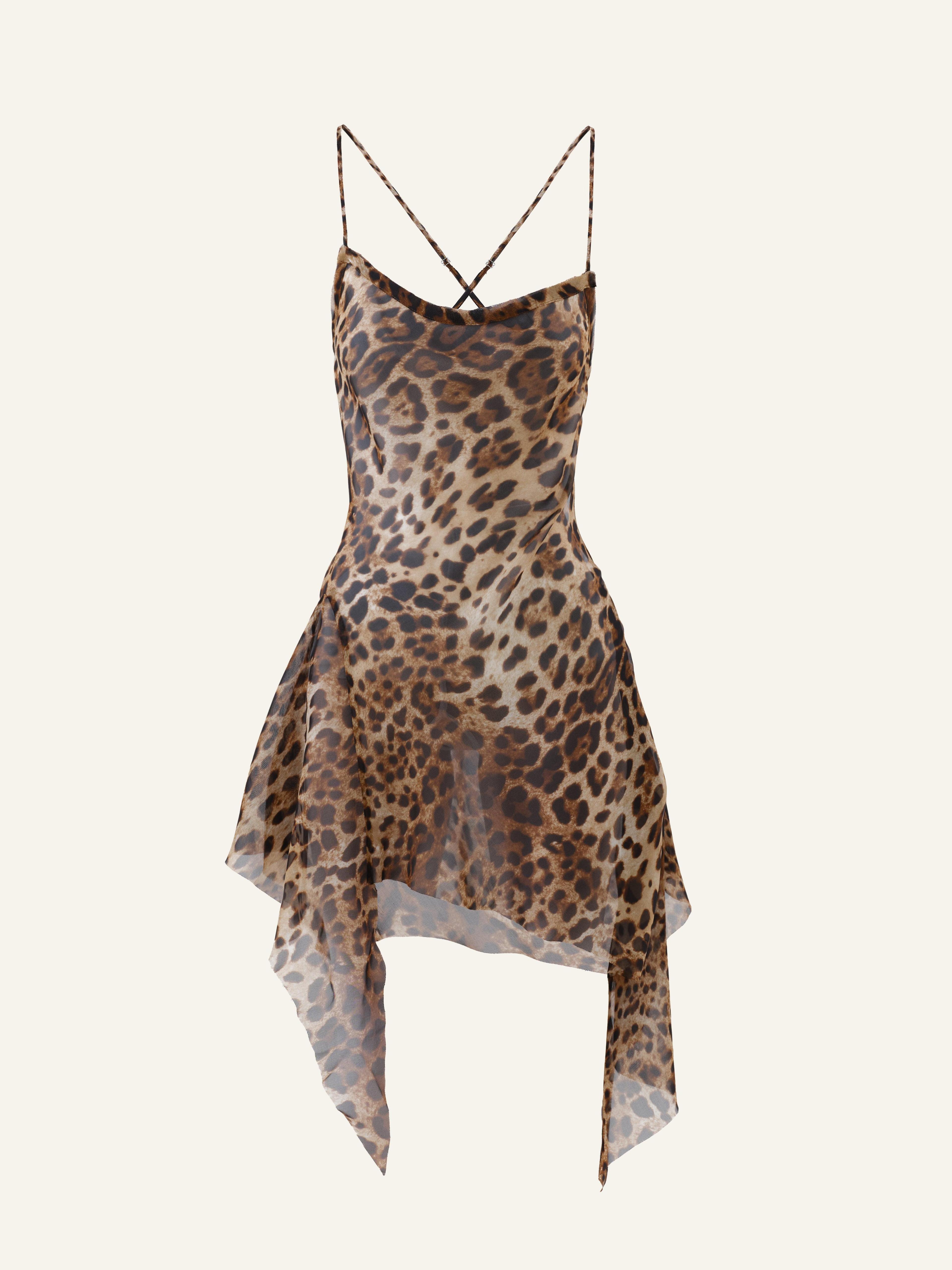 Fantasy dress in Leopard Product Image