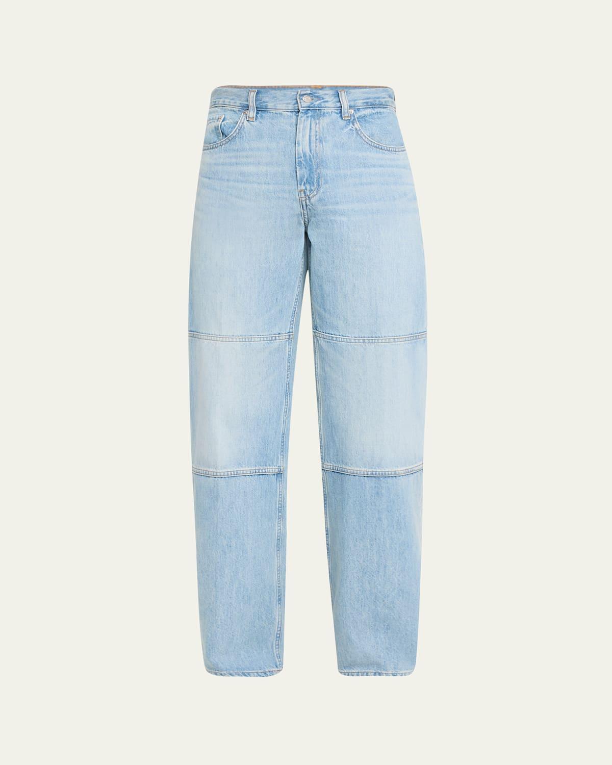 Mens Denim Relaxed-Fit Carpenter Pants Product Image