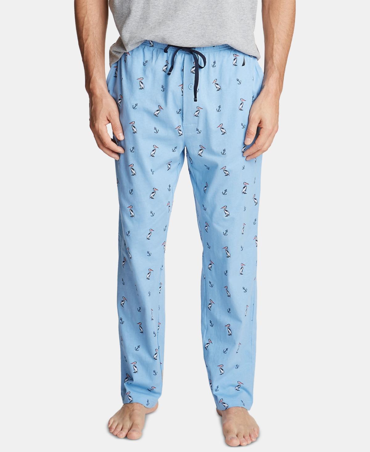 Nautica Mens Printed Cotton Pajama Pants Product Image