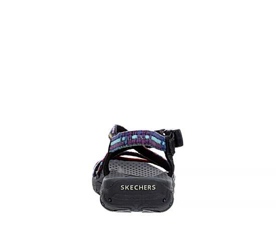 SKECHERS Reggae - Sew Me (Navy Multi) Women's Shoes Product Image