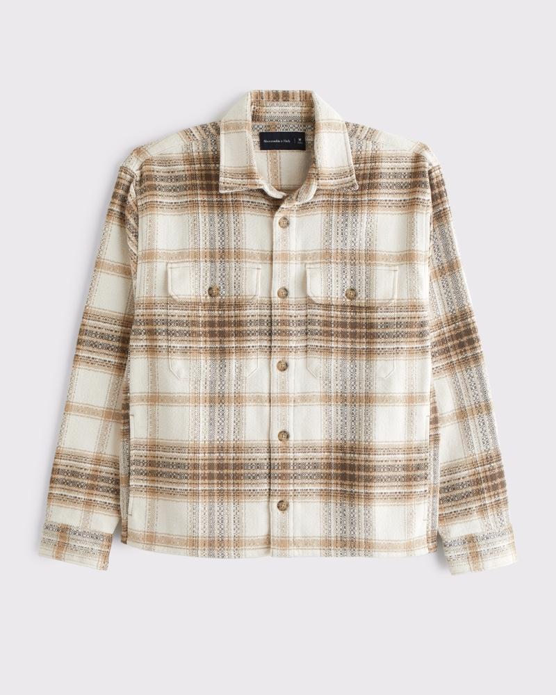 Flannel Shirt Jacket Product Image