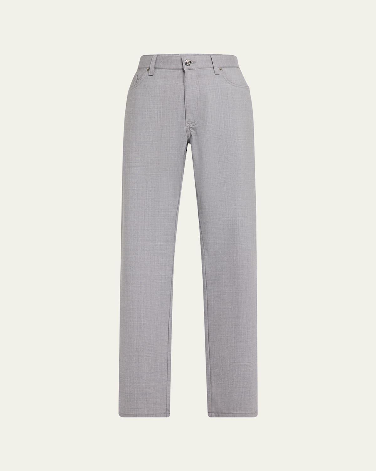 Men's Wool Five-Pocket Pants Product Image