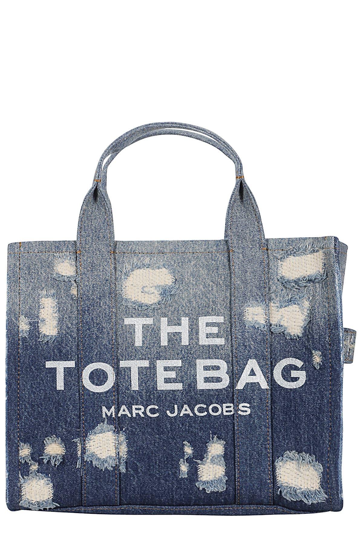 MARC JACOBS The Medium Tote In Blue Product Image