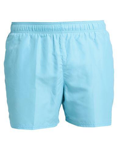 NIKE Man Swim Trunks Sky Blue Size Xl Polyester Product Image