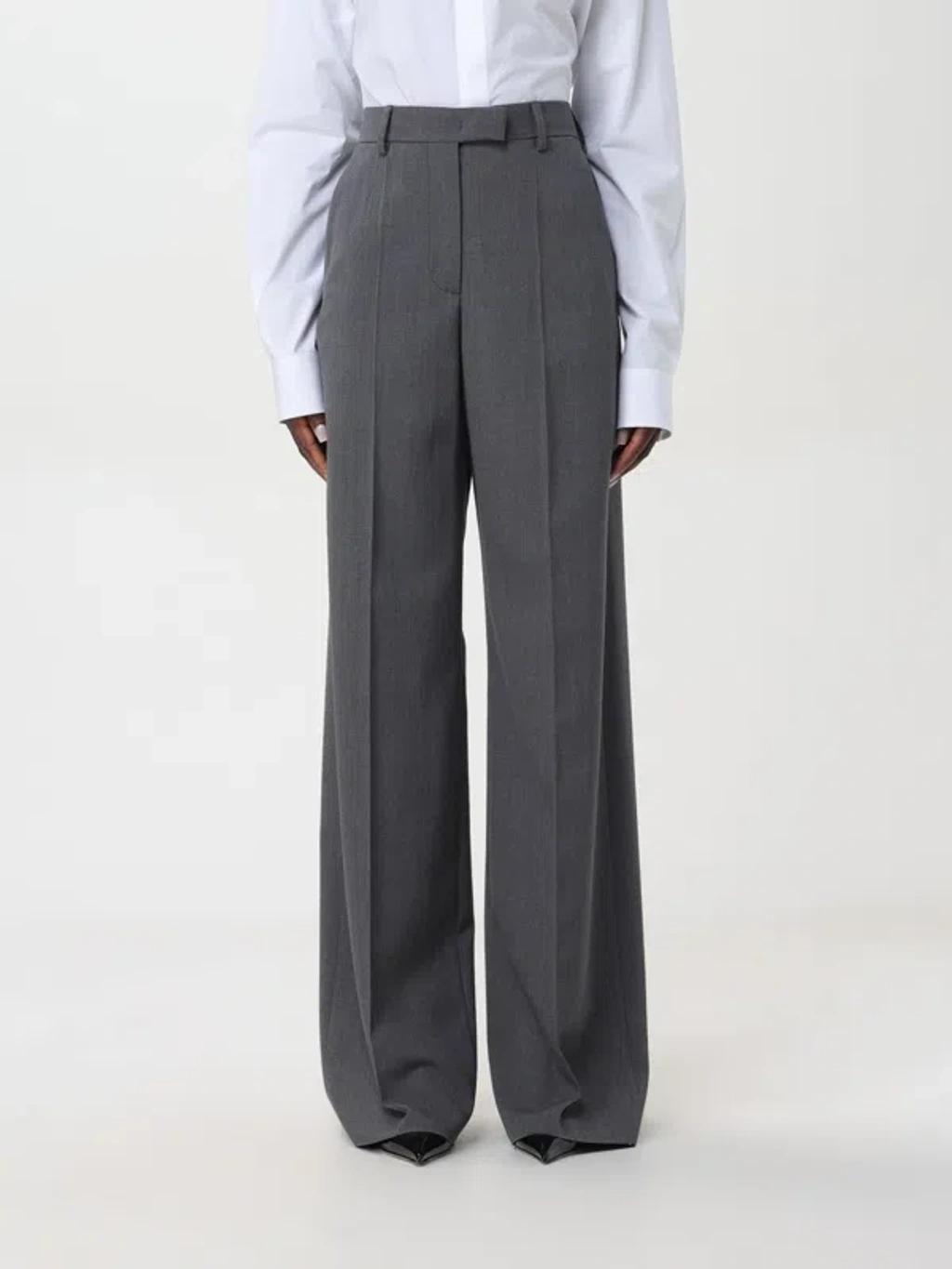 VALENTINO Pants  Woman Color Grey In Grau product image