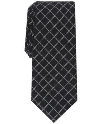 Men's Mair Grid Tie, Created for Macy's  Product Image