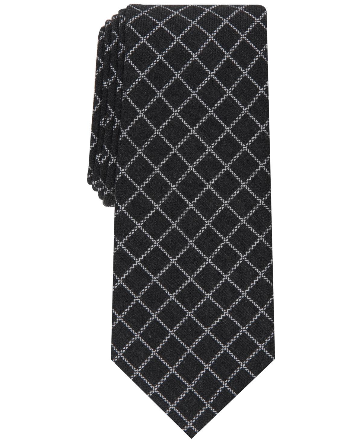 Alfani Mens Mair Grid Tie, Created for Macys Product Image