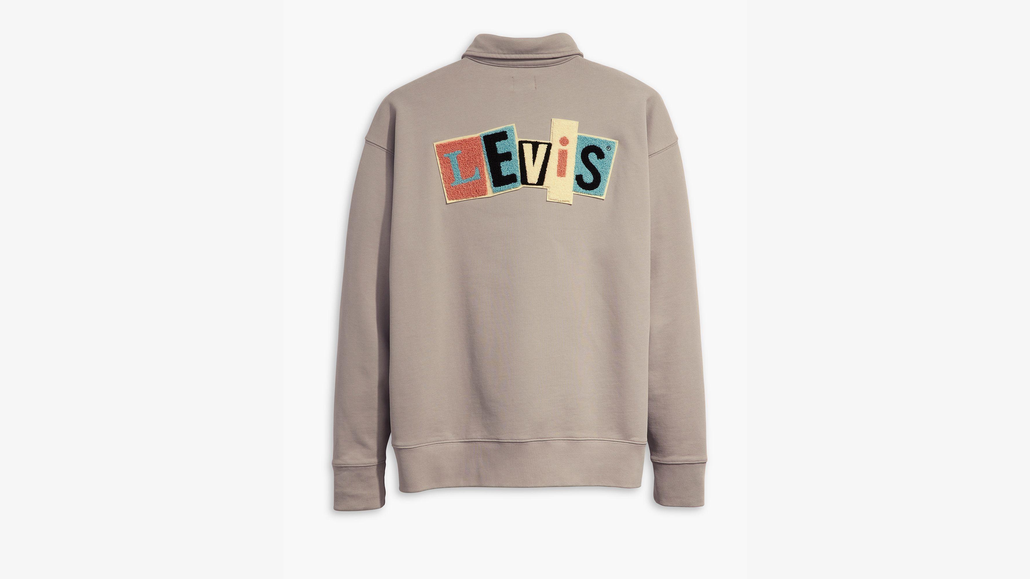 Levis Skateboarding Quarter-Zip Sweatshirt - Mens Product Image