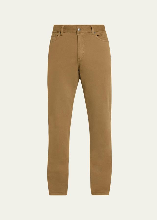 Mens 5-Pocket Stretch Gabardine Pants Product Image