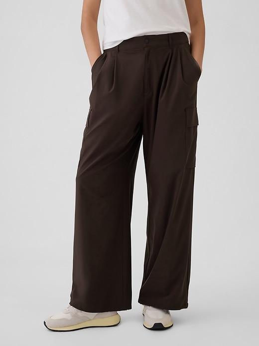 GapFit High Rise Runaround Cargo Joggers Product Image