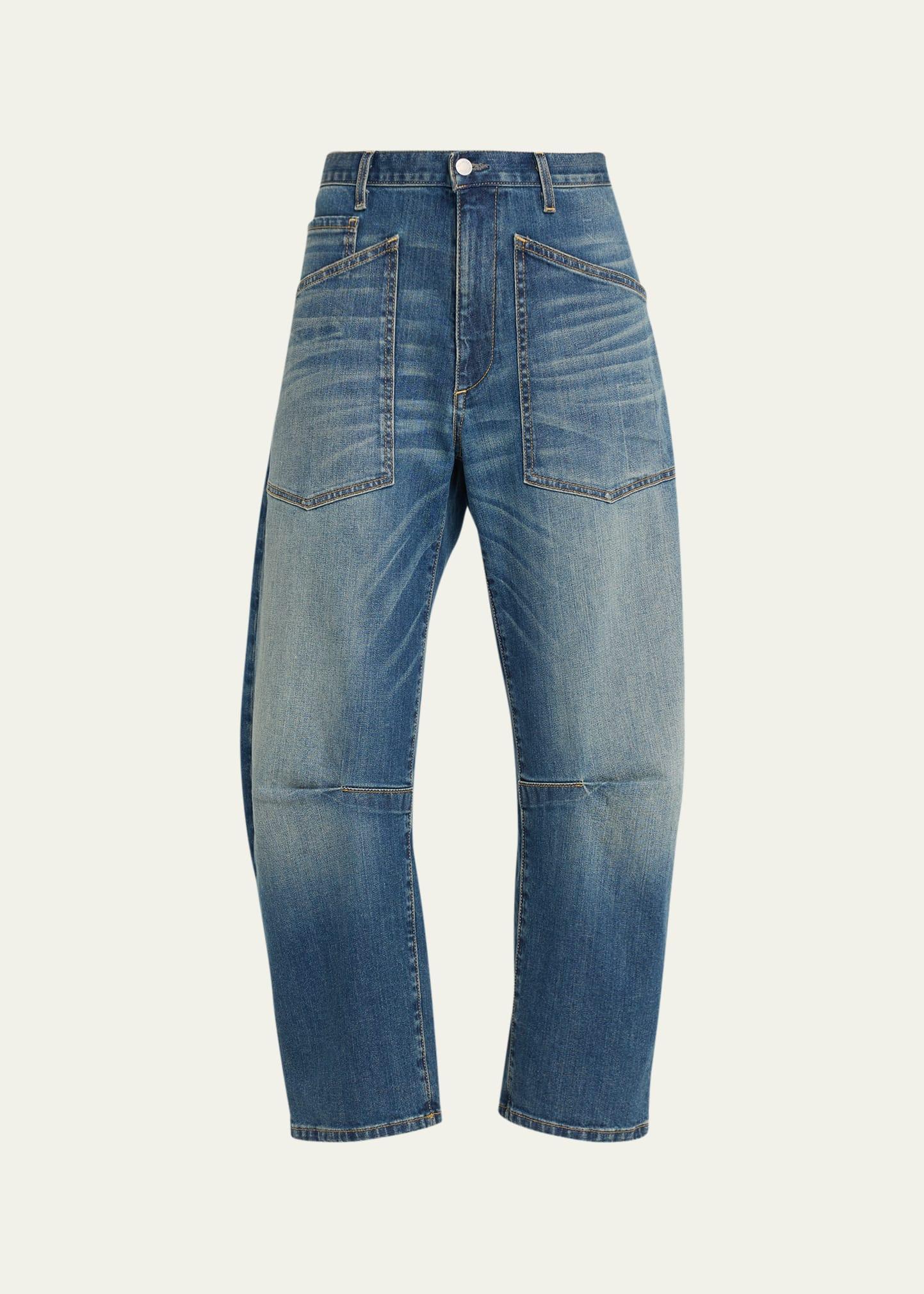 Nili Lotan Shon Barrel Jeans Product Image