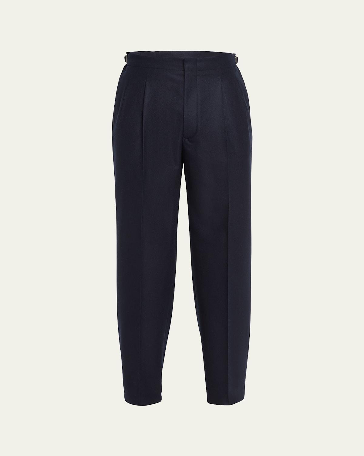 Mens Joetsu Pleated High-Rise Pants Product Image