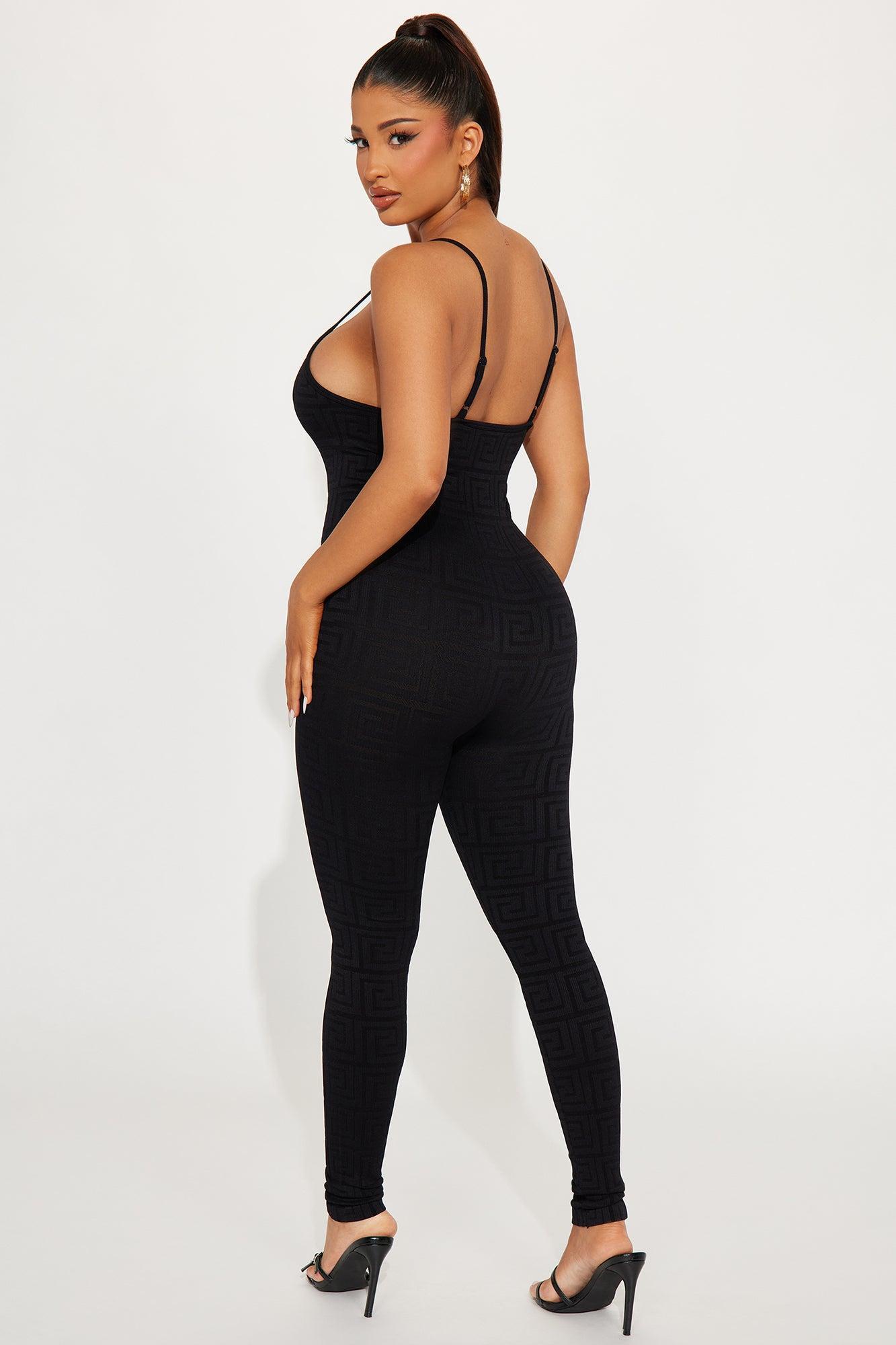 Luca Seamless Jumpsuit - Black Product Image