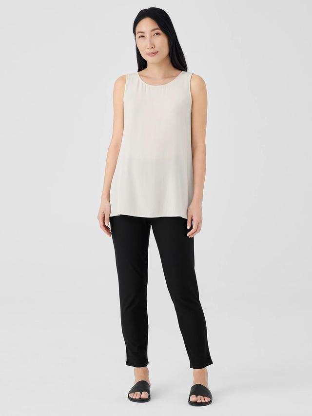 Washable Stretch Crepe High-Waisted Pant Product Image