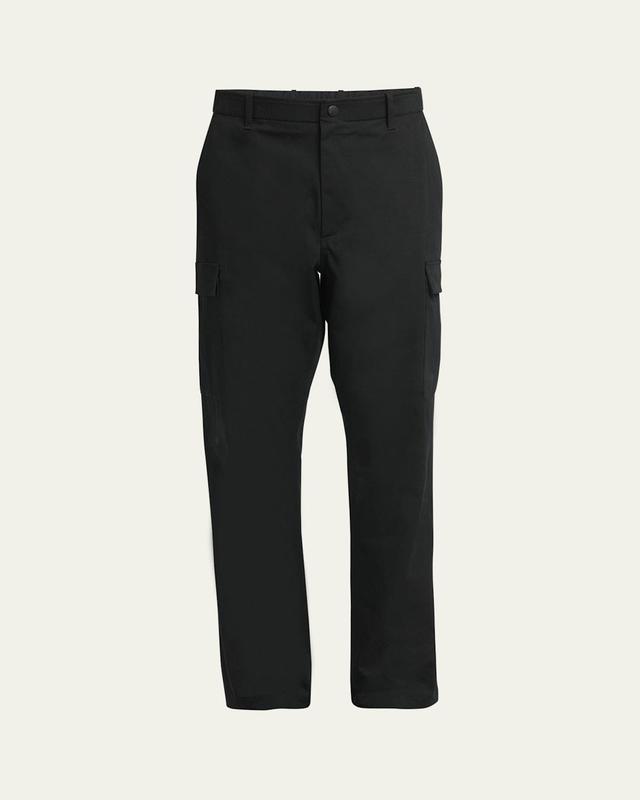 Men's Straight-Leg Stretch Cargo Trousers Product Image