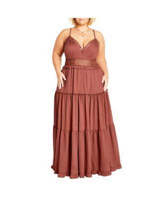 Plus Size Aura Maxi Dress Product Image