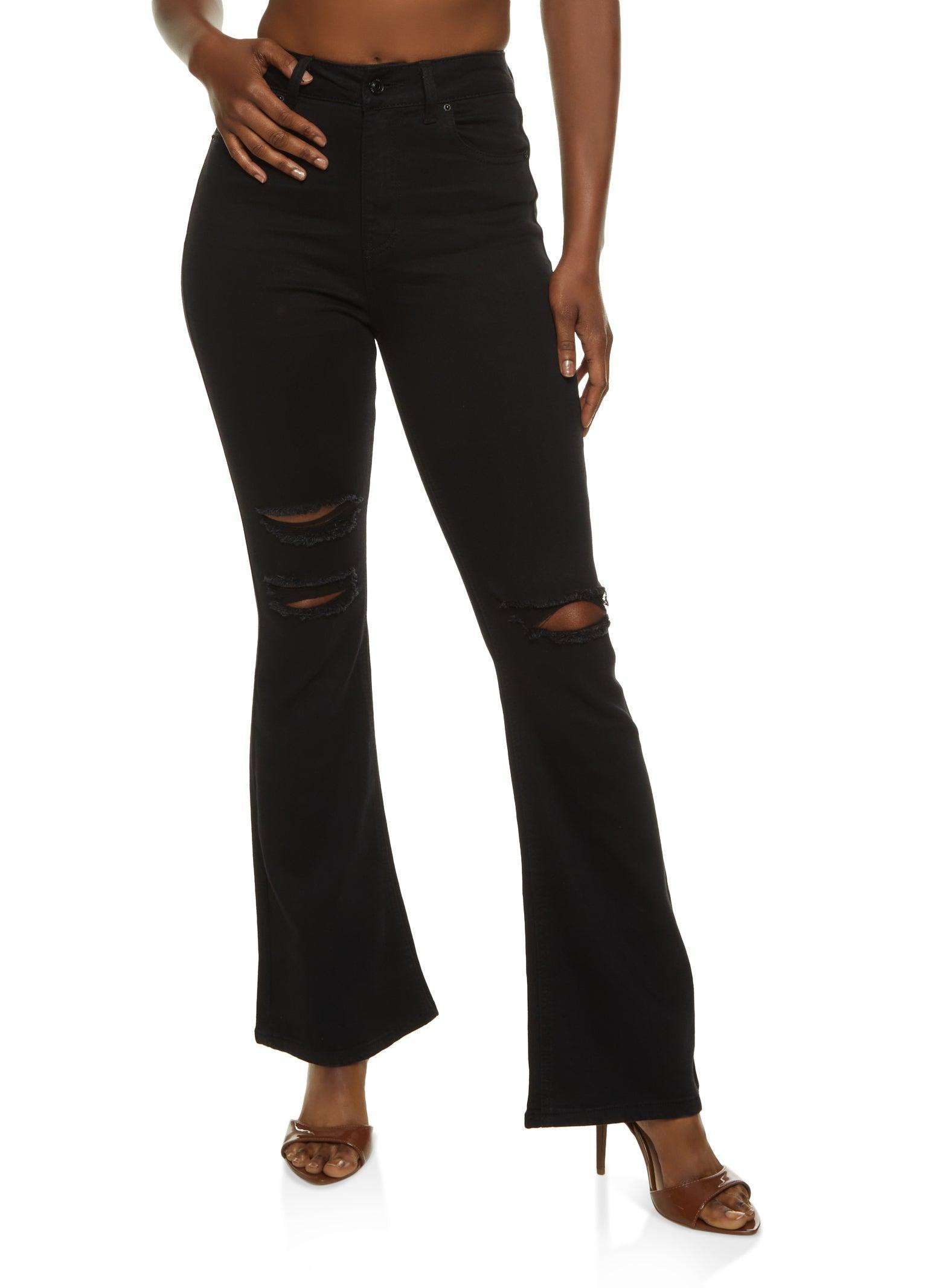 Womens WAX Whiskered Flare Jeans product image