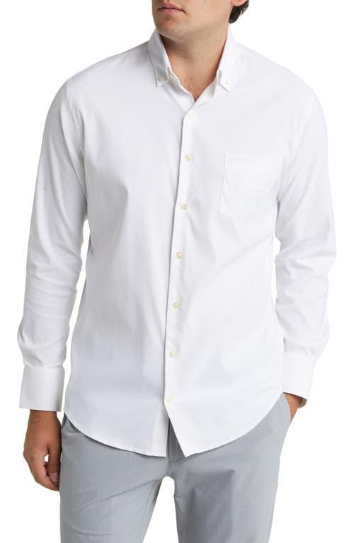 Peter Millar Collins Performance Oxford Button-Down Shirt Product Image