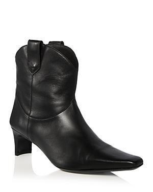 Staud Womens Western Wally Ankle Boots Product Image