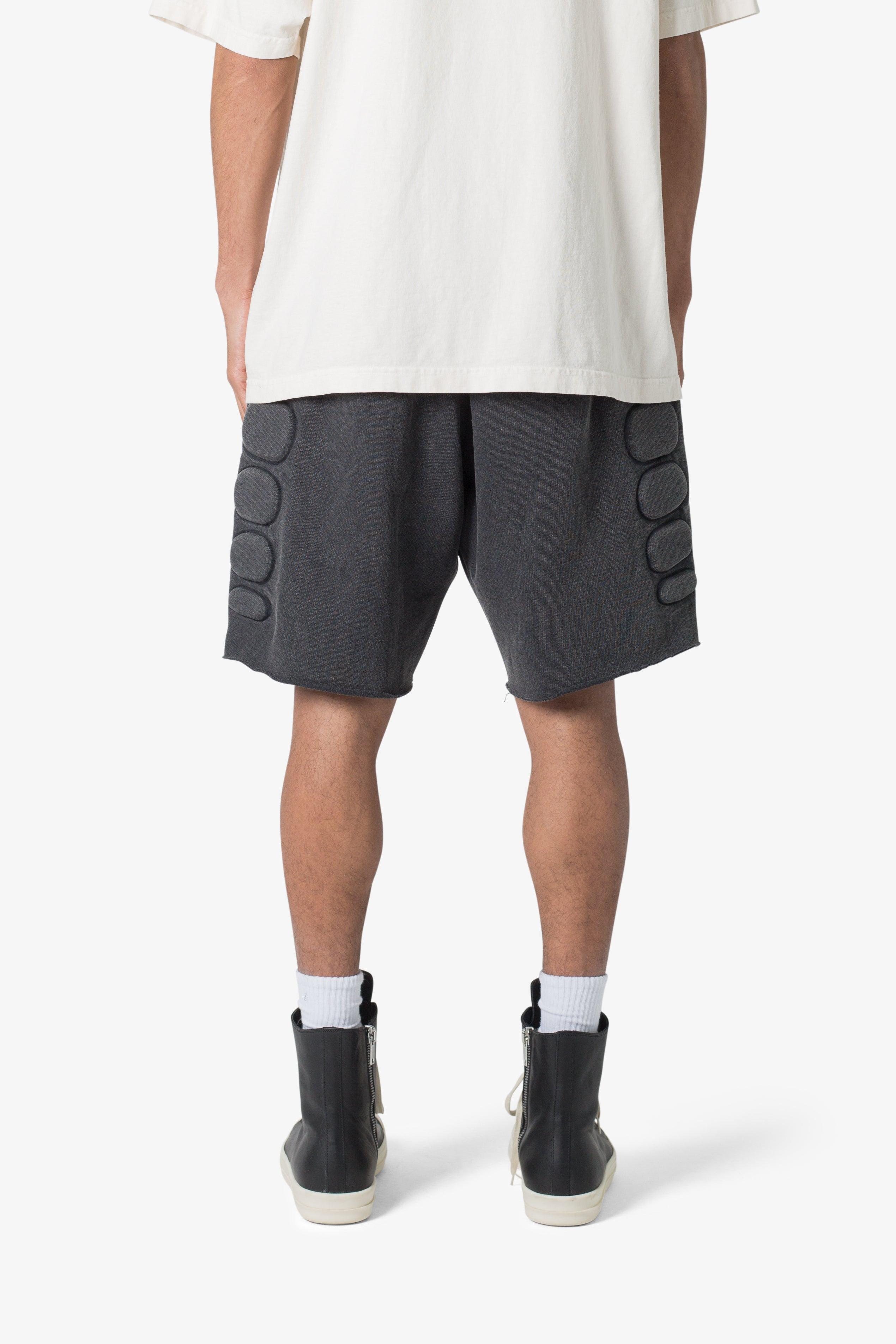 Moto Padded Sweatshorts - Black Product Image