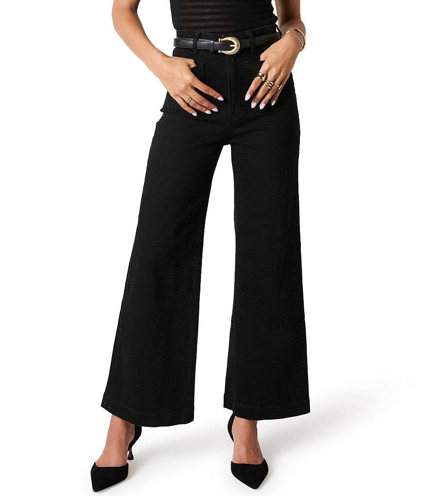 Rolla's Sailor Stretch Denim High Rise Wide Leg Jeans Product Image