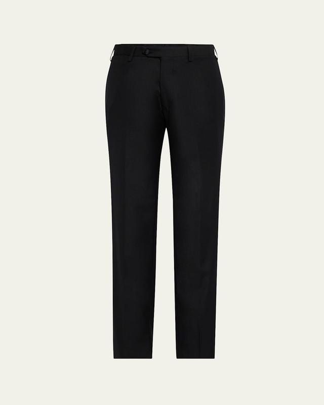 Mens Wool Tuxedo Trousers Product Image