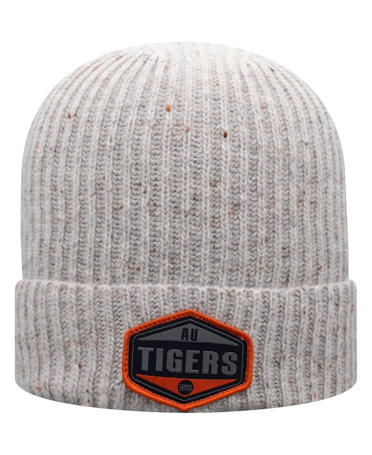 Mens Top of the World Gray Auburn Tigers Alp Cuffed Knit Hat Product Image