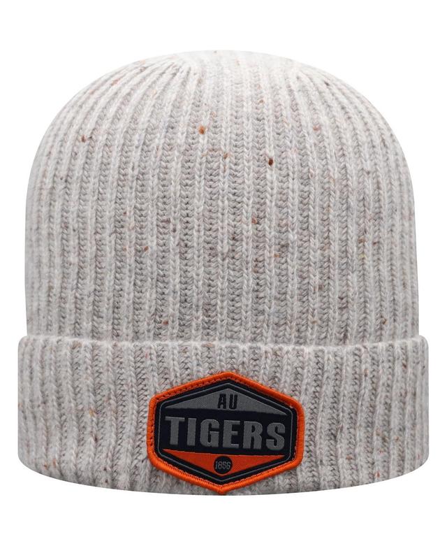 Mens Top of the World Gray Auburn Tigers Alp Cuffed Knit Hat Product Image