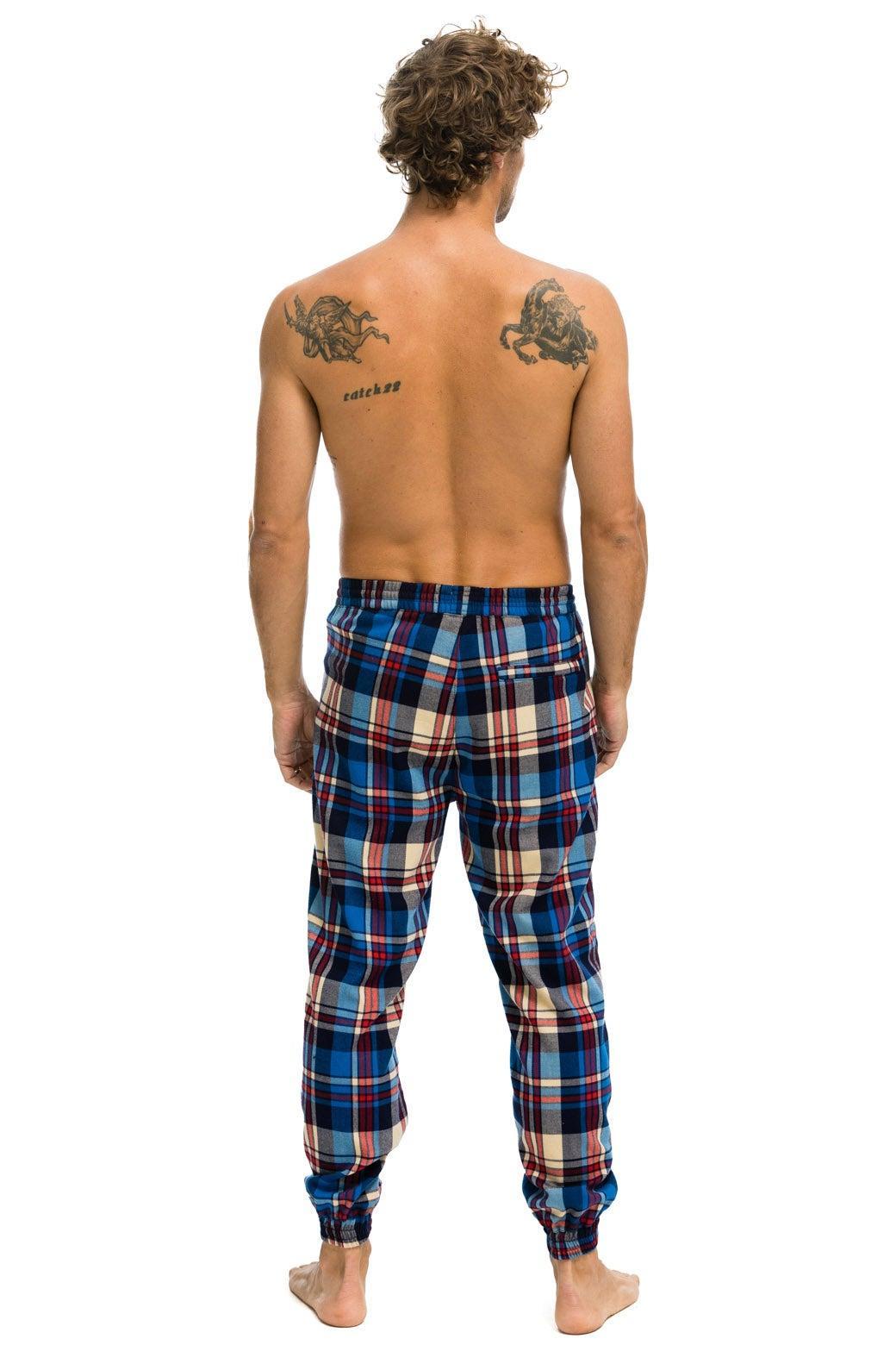 MEN'S PLAID LODGE PANT - PATRIOT PLAID Male Product Image