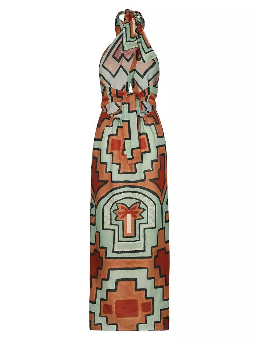 Energetic Patterns Maxi Dress Product Image